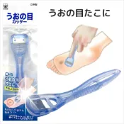WOMAN HOUSE UCR-1日本腳用去角質.硬皮雞眼.刨腳皮不鏽鋼削刀(單入) [52267]