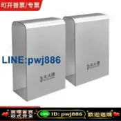聚寶盆萬貨行 [歡迎詢價 可開發票]廠家直銷不銹鋼滅火器2只裝鐵質滅火器箱4/5公斤商場酒店高端專用