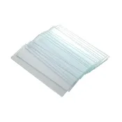 (店+)玻璃載玻片 玻璃薄片 生物載玻片 標本切片 生物顯微鏡玻片 光面載玻片 方形蓋玻片 生物樣品切片 085-GP7101