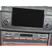 BMW E46 冷氣面板移位支架 3D列印｜HVAC 下移支架｜改裝 Android 大螢幕 / 完美貼合內裝