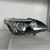 (質量保固）08-11款BMW 5系E60高配帶隨動大燈原廠大燈總成原裝大燈