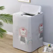 💟🔥直立式洗衣機防塵套 防水防曬 加厚 洗衣機防塵罩 上開式 全自動 通用 國際牌 LG 聲寶 禾聯 居家 防汙 卡通💟