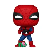 FUNKO POP 漫威 節慶： 蜘蛛人與開啟的禮物 FN82877