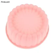 Pinkcat0 6 英寸夏洛特蛋糕盤矽膠芝士蛋糕非圓形矽膠烘焙模具蛋糕模具草莓酥餅餡餅 TW