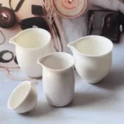 【丞漢】東方玉瓷茶海 白玉小圓喝杯 茶具 茶杯 茶海《享盈餐具》