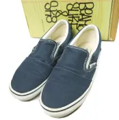 【DOKODEMO】VANS x SSZ 聯名款 V98CL 口袋帆布鞋 (551053-0001) US6 (24cm) 海軍藍BEAMS SURF&SK8 帆布運動鞋 [二手] [VANS × SSZ]