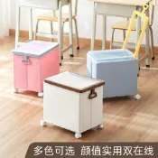 折疊收納手推車 折疊購物車 輕便折疊手拉車 萬向4輪好推好拉折疊後不佔空間車載收納箱拉桿