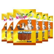【蝦皮直營】Yestar 蔬菜簽絲美味犬用零食 口味任選 雞肉/牛/起司/南瓜/羊肉/肉乾 狗狗零食 寵物零食 潔牙骨