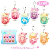 Sanrio 三麗鷗 推し活 造型壓克力吊飾 拼裝壓克力吊飾 貓咪漂浮汽水 (隨機出貨) 101745N