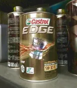 缺【油品味】Castrol EDGE 5W30 嘉實多 日本 圓鐵罐 TITANIUM 鈦添加 全合成 汽車機油