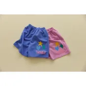 Jump!點點 童裝·零碼現貨藍13·2026夏季新款 正韓童裝 橘子媽-OrangeMom 星星五分棉褲