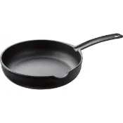 一鑫餐具【日本製 盛榮堂 南部鉄器 平底炒鍋 24公分 CA-009】CA-9南部鐵器IH電磁爐鑄鐵鍋單手鍋
