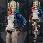 ✨臺灣發貨✨NECA SHF 自殺小隊 小丑女 哈莉 奎因 可動人偶 手辦 禮品