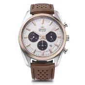 大高雄鐘錶城 Orient 東方錶 (RA-TX0306S)現代系列跑馬計時太陽能腕錶 40.0 mm｜樂天領券現折★全館特惠中★指定刷卡回饋10%