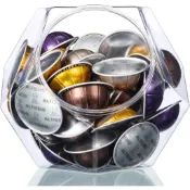用於 Nespresso Vertuoline 膠囊的大容量 12 面多邊形優雅咖啡包架