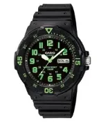 附發票 台灣卡西歐公司貨【時間光廊】CASIO 卡西歐 潛水錶 防水100M 星期/日期 MRW-200H-3B