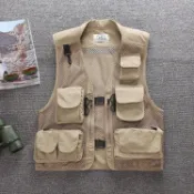 東方國際精品 （爆款熱賣）（國際精品）【免運】馬甲 歪討 夏季網眼透氣馬甲 戶外攝影馬甲 多口袋男女背心 戶外垂釣馬甲 戶外登山馬甲 可定制印字