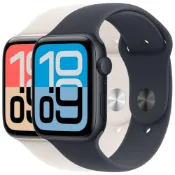 Apple Watch SE 3 2025 GPS 40mm -S/M 星光色鋁金屬- 午夜色鋁金屬