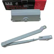 (店+)【加安牌】S773 S 內停檔自動門弓器 加重型 3入(垂直安裝 大門緩衝器 自動關門器 適用鋁門窗紗窗門)