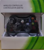 [便宜遊戲館] 缺貨超低價!可批發XBOX360用 無線手把控制器原廠芯片IC組裝震動盒裝黑色(副廠)PC需另加購接收器