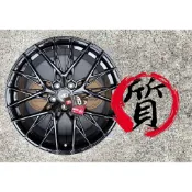 【質感輪業五股店】全新鋁圈 18吋 旋壓鋁圈 類 HRE多爪 鋼琴黑