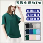 訂做工作衣廟會宮廟服客製化班服工作上衣訂製潮流服印花團體服客製團服排汗衫電繡短袖短t男上班印製餐飲服裝公司團體衣印刷女