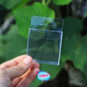 客製化 包裝盒 toqquz掛鉤透明pvc包裝盒定制彩印環保pet塑膠盒pp磨砂盒折盒 逗豬訂製