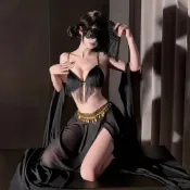 「🌟全店免運費」風情女郎美人有心性感風情埃及豔后敦煌舞姬cos舞蹈套裝k@