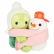 真愛日本 迪士尼 小海龜 雪人圍巾 2025 聖誕限定 聖誕樹 造型娃 娃娃 布偶 玩偶 擺飾 禮物 東京迪士尼樂園帶回
