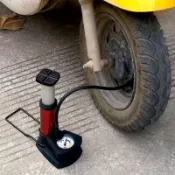 🔥蝦皮最低價🔥高壓腳踩打氣筒汽車摩托車電動車自行車三輪車籃球通用萬能充氣泵