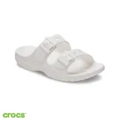 Crocs 卡駱馳 (女鞋) 假日涼鞋-白色-213586-100