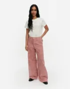 【Marimekko】Maridenim Wide Unikko 闊腿牛仔褲