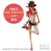 日本代購 G&G 日版金證 海賊王 航海王 FLAG DIAMOND SHIP 海盜娜美 模型 動漫 公仔