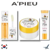 Apieu 蜂蜜牛奶唇油磨砂睡眠面膜