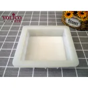 【悠立固】L50 正方形精油手工皂渲染盤模具 DIY渲染皂模 加厚不變形不漲肚 容量1100ML