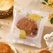 【送月餅底託】2026新款月餅包裝袋 封口袋 熱封袋 機封袋  綠豆糕 點心袋 喜餅袋 蛋黃酥 牛軋餅袋烘焙包裝