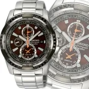【SEIKO 精工】Criteria三眼計時 極限豪邁腕錶42㎜-加超值好禮 SK004(SNAE03P1/7T62-0KK0O)