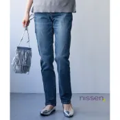 Nissen 超彈力丹寧窄管褲 全新尺寸 修身顯瘦 大腿舒適 褲長78cm 女裝 彈性 牛仔褲