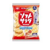 【龜田】日本零食 龜田 鹽味沙拉米果 20入 鹽味 米餅 仙貝 日式米果 聚會點心 宿舍零食 分享包