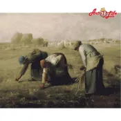 ArtLife 藝術生活 DT035米勒 拾穗_40x50cm含框 已投保商品責任險 DIY 數字油畫  現貨