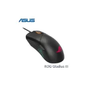 (店+)【ASUS 華碩】ROG Gladius III 電競有線光學滑鼠