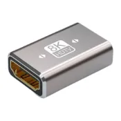 (店+)8K HDMI 2.1 母對母轉接頭 鋁合金外殼 8K高畫質 音訊影像同步傳輸 雙母頭延長轉接頭