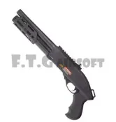 (QOO) 現貨 金鷹 8879 M870 M-LOK 瓦斯槍 霰彈槍 散彈槍 裝飾 收藏 矮子樂 金屬