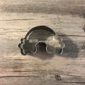 簡大哥 現貨【彩虹 rainbow 雲朵】不銹鋼餅乾模具 餅乾模 翻糖模具 饅頭模具 水果切模 翻糖 黏土 糖霜模具