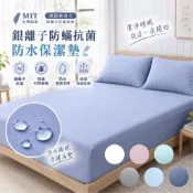 現貨 伊柔寢飾 德國魯道夫銀離子防螨抗菌防水保潔墊&枕頭套 台灣製100% 防水保潔墊 護理級防蟎抗菌防水 網眼透氣