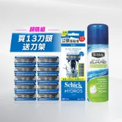 【Schick 舒適牌】水次元5刮鬍刀(1刀把2刀片)/(1刀把5刀片)/(1刀把13刀片)