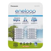 【Costco好市多】Panasonic Eneloop 4號充電電池 10入 Panasonic Eneloop AAA Rechargeable Batteries 10-Pack