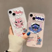 可愛史迪仔安琪情侶新款 適用OPPO A6X A5Pro A3X Reno 16 15Pro 14 Find X9