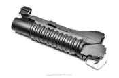 BELL M203 榴彈 發射器 短版 附 瓦斯榴彈 ( 生存遊戲火箭筒榴彈砲散彈槍子母彈達姆彈武器子彈飾品擺飾