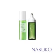 【NARUKO牛爾】茶樹三酸AI抗痘調理水150ml+茶樹粉刺快閃洗卸兩用慕絲150ml